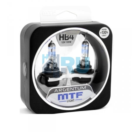 Автолампа MTF HB4 12v 55w Argentum +130% Автолампа MTF HB4 12v 55w Argentum +130%