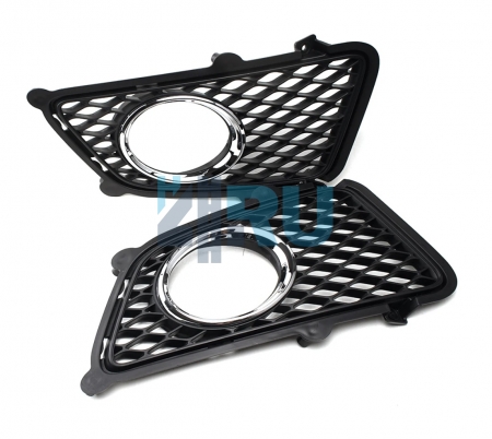 Рамки ПТФ для Kia Sportage 2008-2009, комплект 2 шт.