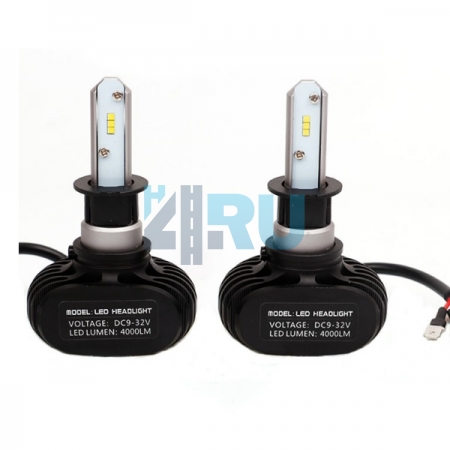 Светодиоды S1 H3 12/24V (4000 Lm) - H4.RU Светодиоды S1 H3 12/24V (4000 Lm)