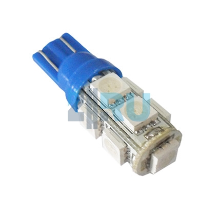 Светодиоды GL T10 б/ц 9 диодов SMD5050, синие (габариты, панельприборов) - H4.RU Светодиоды GL T10 б/ц 9 диодов SMD5050, синие (габариты, панельприборов)
