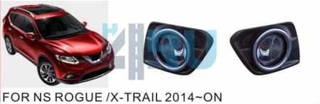 Противотуманные фары ADL/DLAA NS730 для Nissan X-TRAIL (2014-), провода, кнопка - H4.RU Противотуманные фары ADL/DLAA NS730 для Nissan X-TRAIL (2014-), провода, кнопка