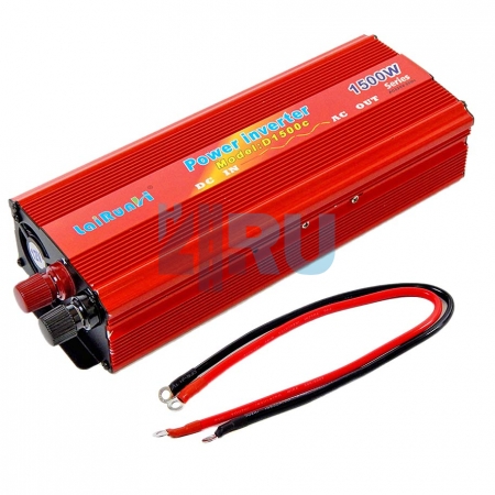 Преобразователь напряжения (инвертор) 12v-220v, 1500W - H4.RU Преобразователь напряжения (инвертор) 12v-220v, 1500W