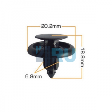 Клипса Honda, Lexus, Toyota 9046707166 - H4.RU Клипса Honda, Lexus, Toyota 9046707166