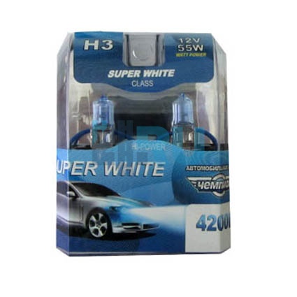 Автолампа ЧЕМПИОН H3 12V 55W 4200K (2шт) Автолампа ЧЕМПИОН H3 12V 55W 4200K (2шт)