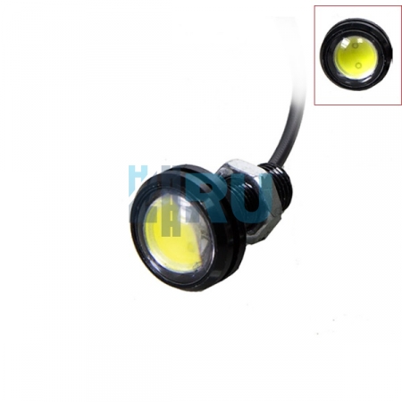Дневные ходовые огни 12v d-23,0 mm 1диод 3W белый Дневные ходовые огни 12v d-23,0 mm 1диод 3W белый