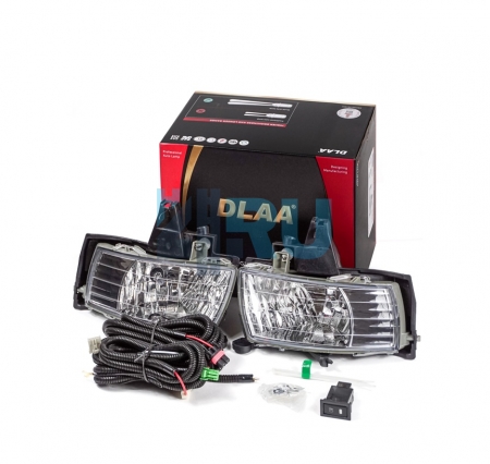 Противотуманные фары ADL/DLAA TY052 для Toyota Corolla (2004-2006), провода, кнопка - H4.RU Противотуманные фары ADL/DLAA TY052 для Toyota Corolla (2004-2006), провода, кнопка