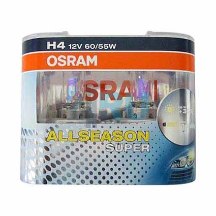 Автолампа OSRAM H4 12V 60/55W P43t +30% Allseason (64193Als), EUROBOX-2шт Автолампа OSRAM H4 12V 60/55W P43t +30% Allseason (64193Als), EUROBOX-2шт