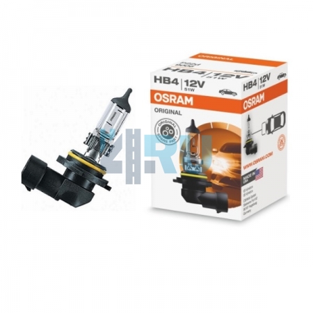 Автолампа OSRAM НВ4 12V 51W P22d (9006) Sylvania