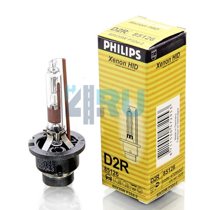 Ксеноновая лампа PHILIPS D2R 4300K (пром. упаковка) (85126)