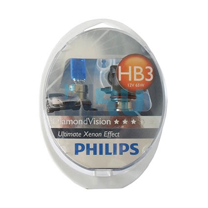 Автолампа PHILIPS HB3/9005 12V 55W P20d Diamond Vision (9005DV), EUROBOX-2шт
