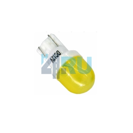 Светодиоды GL T10 2 диода SMD5630 с цветной линзой, желтые
