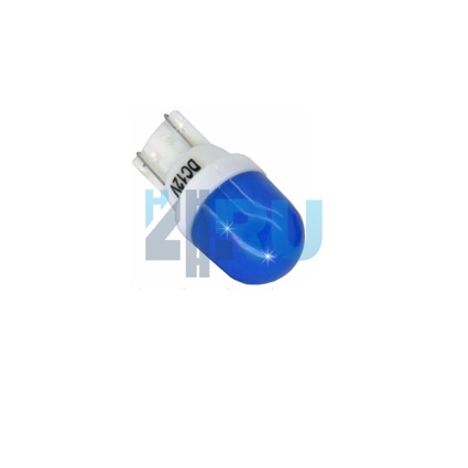 Светодиоды GL T10 2 диода SMD5630 с цветной линзой, синие