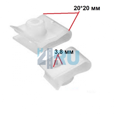Клипса Infiniti, Nissan 768820M000 - H4.RU Клипса Infiniti, Nissan 768820M000