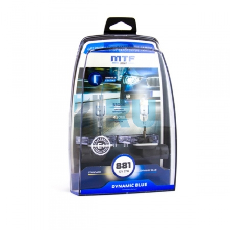 Автолампа MTF H27(881) 12V 27w DYNAMIC BLUE Автолампа MTF H27(881) 12V 27w DYNAMIC BLUE