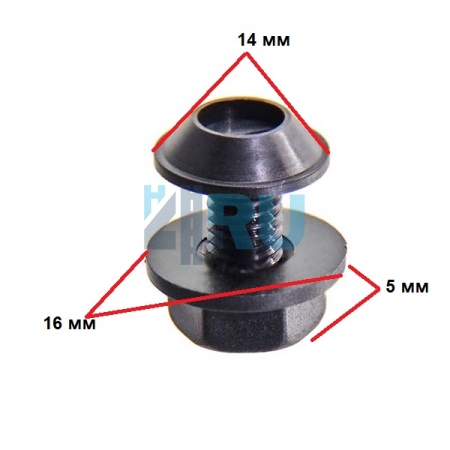 Клипса Различные марки F112 - H4.RU Клипса Различные марки F112
