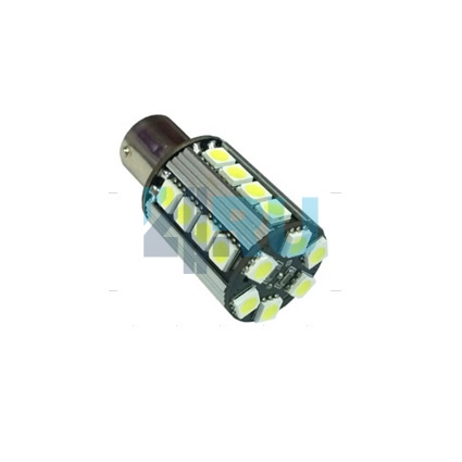 Светодиоды GL T25 BAY15D двухконтактные, 20 SMD5050 Canbus, белые (стоп-сигнал, задний ход)