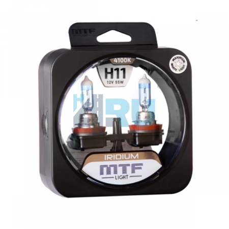 Автолампа MTF H11 12V 55w IRIDIUM Автолампа MTF H11 12V 55w IRIDIUM