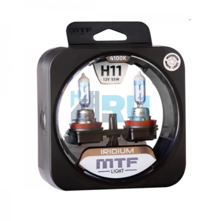 Автолампа MTF H11 12V 55w IRIDIUM