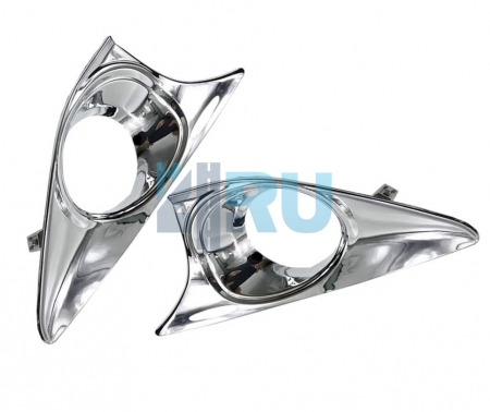 Рамки ПТФ для Toyota Camry V50 2011-2014 хром, комплект 2 шт.