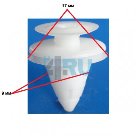 Клипса Infiniti, Nissan 849150W000 - H4.RU Клипса Infiniti, Nissan 849150W000