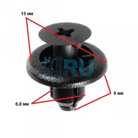 Клипса Lexus, Subaru, Toyota SU00301220 - H4.RU Клипса Lexus, Subaru, Toyota SU00301220