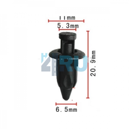 Клипса ADL для Mazda, Nissan, Toyota, Kia, Hyundai 9046707108C0