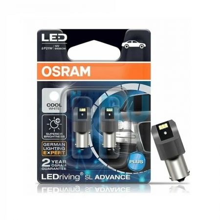 Светодиодная лампа LED OSRAM T25 P21W 6000K (9456CW-02B) - H4.RU Светодиодная лампа LED OSRAM T25 P21W 6000K (9456CW-02B)