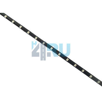 Светодиодная лента GL синяя, 24 диода SMD5050, 60см (черный материал ленты)