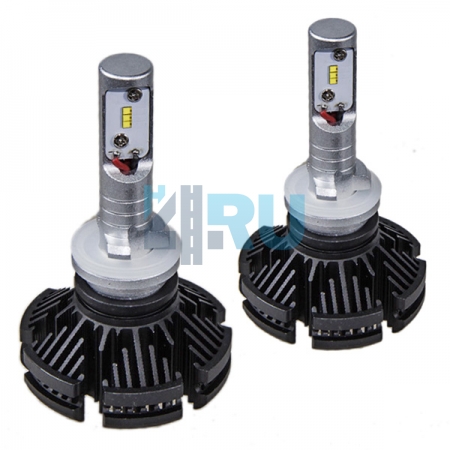 Светодиоды X3 H27(880/881) 12/24V (6000 Lm) - H4.RU Светодиоды X3 H27(880/881) 12/24V (6000 Lm)