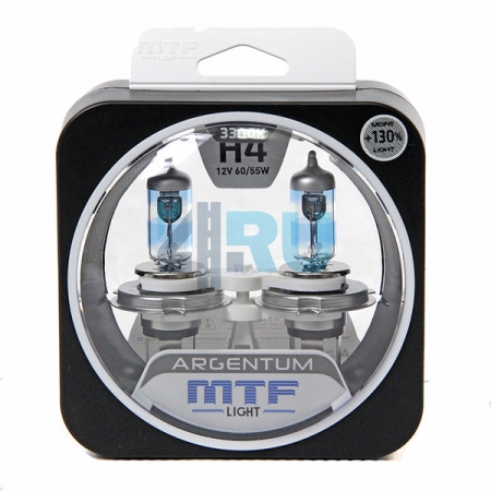 Автолампа MTF H4 12v 60/55w Argentum +130% Автолампа MTF H4 12v 60/55w Argentum +130%