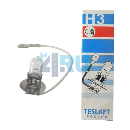 Автолампа TESLAFT H3 12V 55W PK22s - H4.RU Автолампа TESLAFT H3 12V 55W PK22s