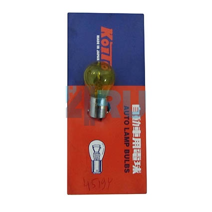 Автолампа KOITO S25 12V 35W желтый (4519Y) Автолампа KOITO S25 12V 35W желтый (4519Y)