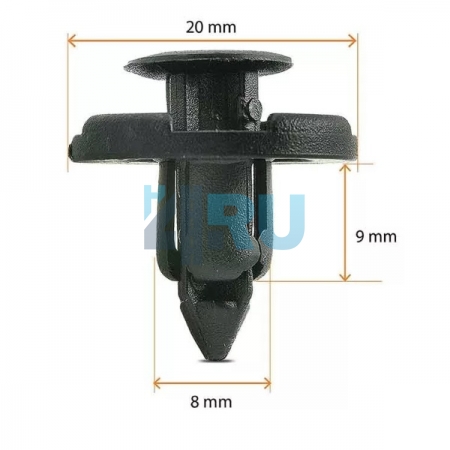 Клипса Acura, Honda, Infiniti, Mitsubishi, Nissan 155309321 - H4.RU Клипса Acura, Honda, Infiniti, Mitsubishi, Nissan 155309321