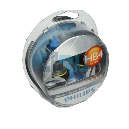 Автолампа PHILIPS HB4/9006 12V 51W P22d Diamond Vision (9006DVS2), EUROBOX-2шт