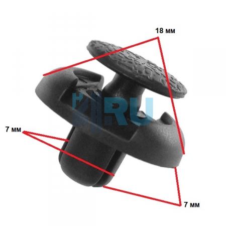 Клипса Lexus, Toyota 5387960010 - H4.RU Клипса Lexus, Toyota 5387960010