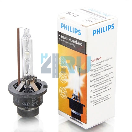 Ксеноновая лампа PHILIPS D2S 4300k (85122) (пром. упаковка)