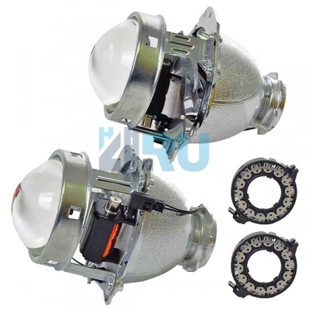 Комплект биксеноновых линз AES под HELLA EVOX R 3.0 - H4.RU Комплект биксеноновых линз AES под HELLA EVOX R 3.0