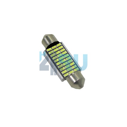 Светодиоды GL T10*39mm, 30 диодов SMD3014, белые (салонная) - H4.RU Светодиоды GL T10*39mm, 30 диодов SMD3014, белые (салонная)