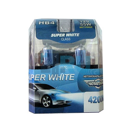 Автолампа ЧЕМПИОН HB4 12V 55W 4200K (2шт) Автолампа ЧЕМПИОН HB4 12V 55W 4200K (2шт)