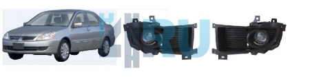 Противотуманные фары ADL/DLAA MB601N для MITSUBISHI LANCER (2005-2009), провода, кнопка - H4.RU Противотуманные фары ADL/DLAA MB601N для MITSUBISHI LANCER (2005-2009), провода, кнопка