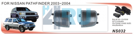 Противотуманные фары ADL/DLAA NS032 (Nissan PATHFINDER 2003-2004г), провода, кнопка - H4.RU Противотуманные фары ADL/DLAA NS032 (Nissan PATHFINDER 2003-2004г), провода, кнопка
