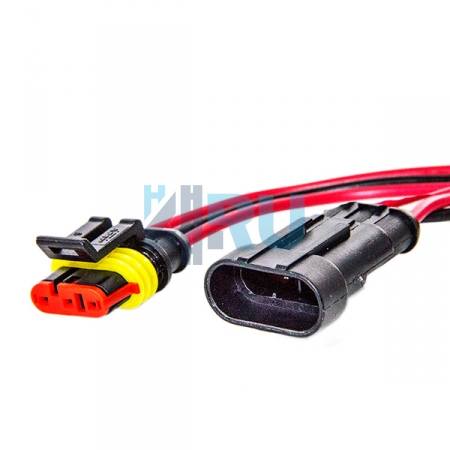 Герметичный разъем автомобильный 1.5 мм 3-контактный - H4.RU Герметичный разъем автомобильный 1.5 мм 3-контактный