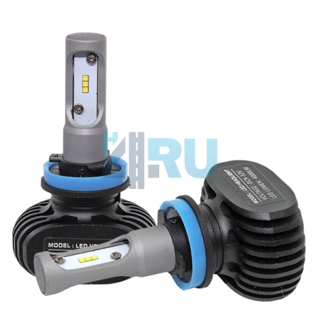 Светодиоды S1 H11/H8 12/24V (4000 Lm) - H4.RU Светодиоды S1 H11/H8 12/24V (4000 Lm)