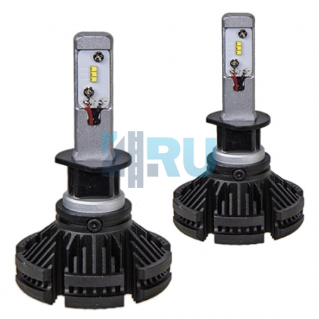Светодиоды X3 H1 12/24V (6000 Lm) - H4.RU Светодиоды X3 H1 12/24V (6000 Lm)