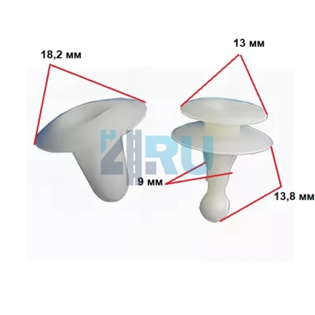 Клипса Isuzu, Lexus, Mazda, Toyota 8942264920 - H4.RU Клипса Isuzu, Lexus, Mazda, Toyota 8942264920