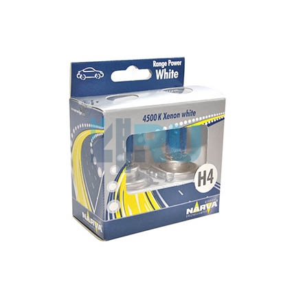 Автолампа NARVA 2*H4 12V 100/90W Range Power White (48688RPW) Автолампа NARVA 2*H4 12V 100/90W Range Power White (48688RPW)