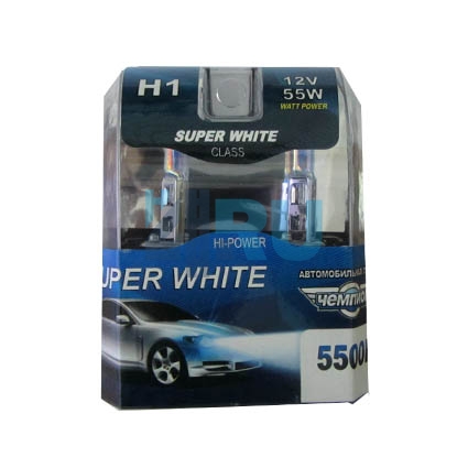 Автолампа ЧЕМПИОН H1 12V 55W 5500K (2шт) Автолампа ЧЕМПИОН H1 12V 55W 5500K (2шт)
