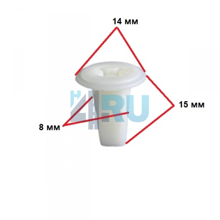 Клипса Acura, Honda, Lexus, Toyota 906726718110M1 - H4.RU Клипса Acura, Honda, Lexus, Toyota 906726718110M1