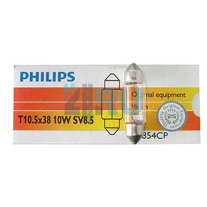 Автолампа PHILIPS C5w 12V 10W SV8.5 (12854CP) 36mm