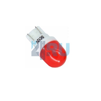 Светодиоды GL T10 2 диода SMD5630 с цветной линзой, красные - H4.RU Светодиоды GL T10 2 диода SMD5630 с цветной линзой, красные